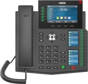 Telefon Fanvil Fanvil IP Telefon X6U V2 schwarz 1