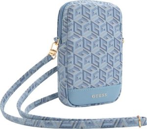 Guess Guess Zip GCube Bottom Stripe - Torebka na telefon (niebieski) 1