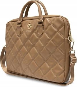 Torba Guess Guess Quilted 4G Computer Bag - Torba na notebooka 15" / 16" (brązowy) 2