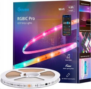 Taśma LED Govee Govee WiFi RGBIC Smart PRO LED pásek 3m - extra odolný 1