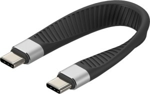 Kabel USB Techly Techly USB4 Gen3 C auf C Flexibles Kabel 1