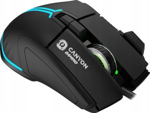 Mysz Canyon CANYON Mysz gamingowa Fortnax GM-636 RGB 9 Przycisków Czarna 4