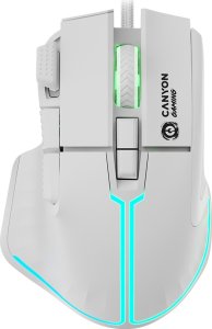 Mysz Canyon CANYON Mysz gamingowa Fortnax GM-636 RGB 9 Przycisków Biała 1