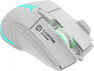 Mysz Canyon CANYON Mysz gamingowa Fortnax GM-636 RGB 9 Przycisków Biała 4