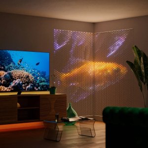 Dekoracja świąteczna Twinkly Twinkly Matrix kurtyna świetlna 480 RGB 1x1 m 5