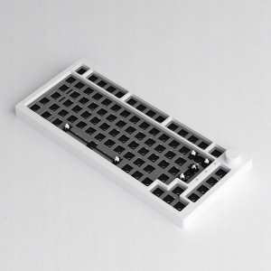 Klawiatura Akko AKKO 5075S RGB QMK Barebone, ISO Layout - moonlight white 3