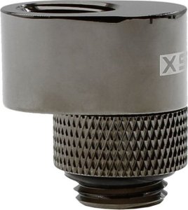 XSPC XSPC G1/4 Rotary 7mm Offset Fitting - schwarzes Chrom 3