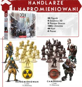 Czacha Games GRA DIVIDE ET IMPERA: CASH AND RAD dodatek - CZACHA GAMES 2