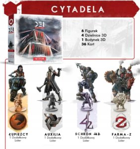 Czacha Games GRA DIVIDE ET IMPERA: CYTADELA dodatek - CZACHA GAMES 2