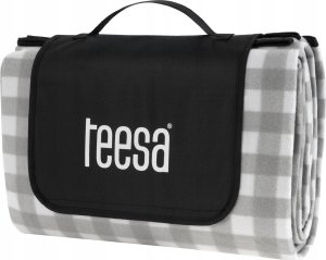 Teesa Koc mata piknikowa z izolacją 200x200 cm TEESA - szara krata 2