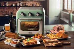 Mini piekarnik Ariete Vintage Air Fryer Mini- Oven green 4
