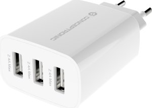 Kabel zasilający Conceptronic Conceptronic ALTHEA13W 3-Port 30W USB-Charger 2