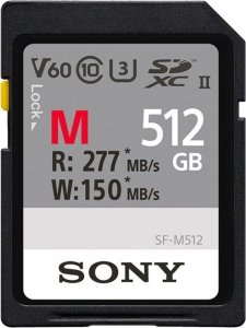 Karta Sony Sony SDXC M series         512GB UHS-II Class 10 U3 V60 1