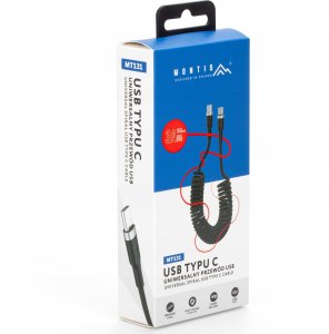 Kabel USB Montis USB-C - USB-C 1.5 m Czarny (MT131) 6