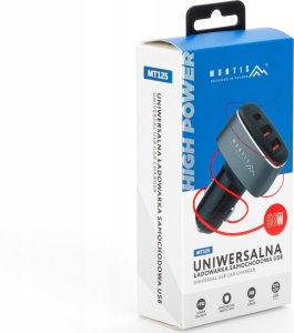 Montis Ładowarka samochodowa 2x USB Typu A + USB Typu C 56W MT125 Montis 9