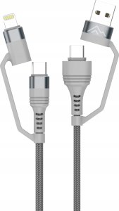 Montis Kabel USB 4w1 USB A-C-Lightning MT128 Montis 5
