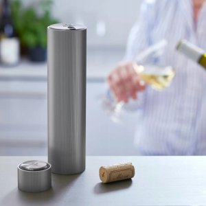 Peugeot Peugeot Line Reverse silver electric corkscrew 21 cm 2