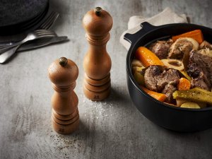 Młynek do przypraw Peugeot Peugeot Paris pepper mill 12 cm beech wood black lacquered 7