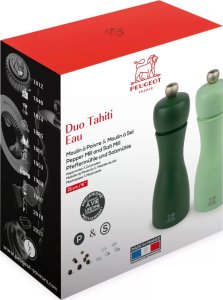Młynek do przypraw Peugeot Peugeot Tahiti pepper/salt mill set 2 pieces 15 cm green 8