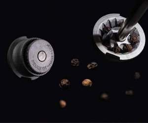 Młynek do przypraw Peugeot Peugeot Bistro pepper mill 10 cm grey lacquered wood 8