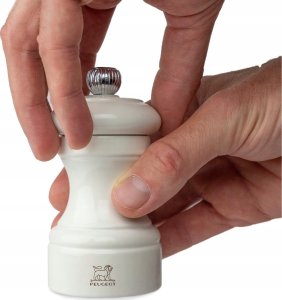 Młynek do przypraw Peugeot Peugeot Bistro salt mill 10 cm ivory lacquered wood 5