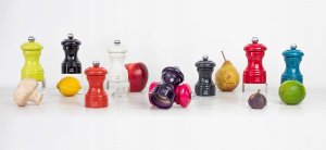 Młynek do przypraw Peugeot Peugeot Bistro salt mill 10 cm terracotta painted wood 7