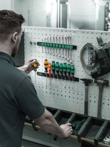 Zestaw narzędzi Wera Wera 9630 magnetic strip 6000 Joker 1, 11 pieces, wrench (combination ratchet wrench with holding function) 2