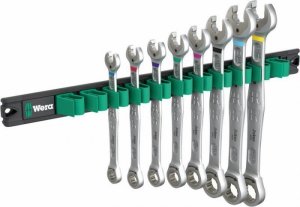 Wera Wera 9632 magnetic strip 6000 Joker Imperial 1, 8 pieces, wrench (combination ratchet wrench with holding function, imperial) 1