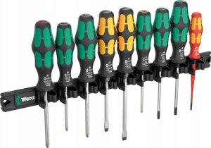 Zestaw narzędzi Wera Wera 9650 magnetic strip Kraftform screwdriver set, 9 pieces 1