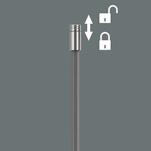 Zestaw narzędzi Wera Wera bit set Kraftform Kompakt 27 XL Universal 1 (black/green, 7 pieces, integrated magazine) 3