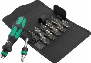 Wera Wera Kraftform Kompakt 70 Universal, 32-piece, bit set (black/green, 1/4, incl. plug-in handle) 1