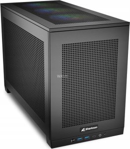 Komputer Sharkoon Sharkoon REBEL C20 ITX RGB, tower case (black) 4