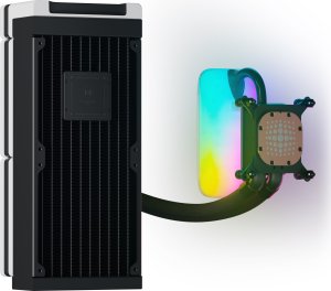 Chłodzenie wodne Hyte THICC Q60 240mm LCD All In One CPU Liquid Cooler - biały/czarny 5