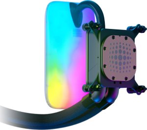 Chłodzenie wodne Hyte THICC Q60 240mm LCD All In One CPU Liquid Cooler - biały/czarny 6