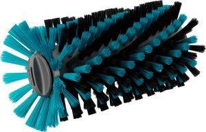 Gardena GARDENA roller brush medium, for cordless multi-cleaner AquaBrush, washing brush (grey/turquoise, for sensitive surfaces) 1