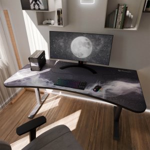 Biurko Arozzi Arozzi Gaming-Tisch Arena Gunmetal - Galaxy 1/2 160x82cm 5