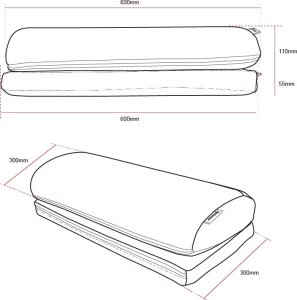 Arozzi Arozzi Fußstütze Dark Grey - Soft Fabric 6