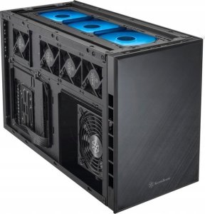 Komputer SilverStone SilverStone SST-SG17B Micro-ATX / Mini ITX Gehäuse - schwarz 14