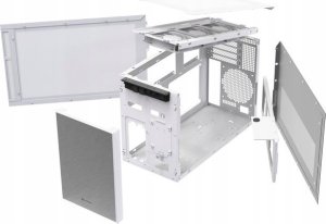 Komputer SilverStone SilverStone SST-SG17W Micro-ATX / Mini ITX Gehäuse - weiß 11