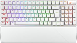 Klawiatura Asus Keyboard Asus ROG Strix Scope II 96 Wireless White 1