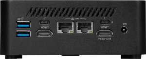 Komputer MSI Cubi NUC 1MG-024XDE i3-100U/black/8GB/256GB SSD bez systemu operacyjnego 3