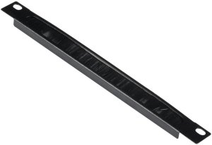 Equip Equip 10" Kabeldurchführung mit Bürsteneinsatz, 1U  schwarz 1
