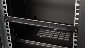 Equip Equip 10" Kabeldurchführung mit Bürsteneinsatz, 1U  schwarz 3
