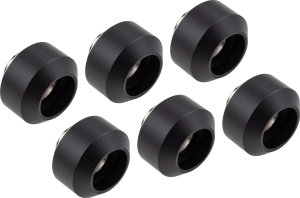 Optimus Optimus Hardtube Fittings, 14mm, 6er Pack mit Werkzeug - schwarz 1