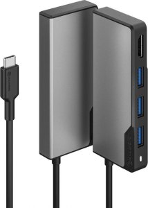 Alogic Alogic USB-C HUB 5 in 1 HDMI & USB                space grau 5
