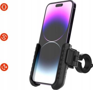 Fixed Bikee Plus - uchwyt rowerowy do telefonu czarny 9