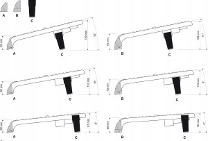 Maul MAUL Füßstütze Standard genoppt 45x35,3cm schwarz 5