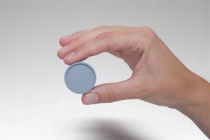 Maul Industriemagnet rund 29mm 10 Stück grau 2