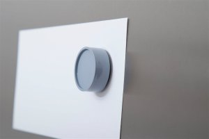 Maul Industriemagnet rund 29mm 10 Stück grau 4