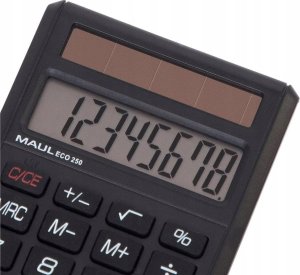 Kalkulator Maul Kalkulator ECO* 250, 8 Stellen czarny 3